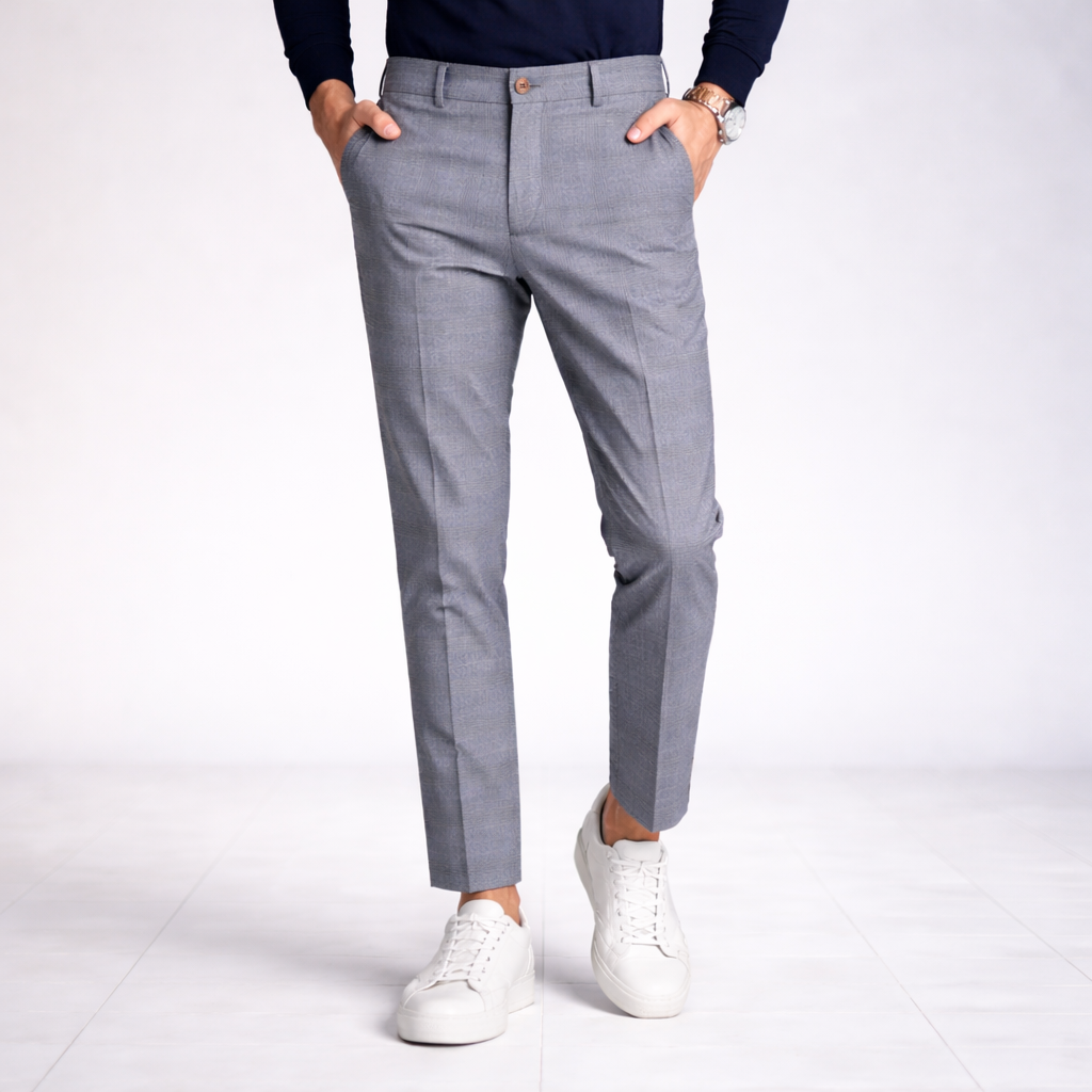 Adrian | Slim Check Pants