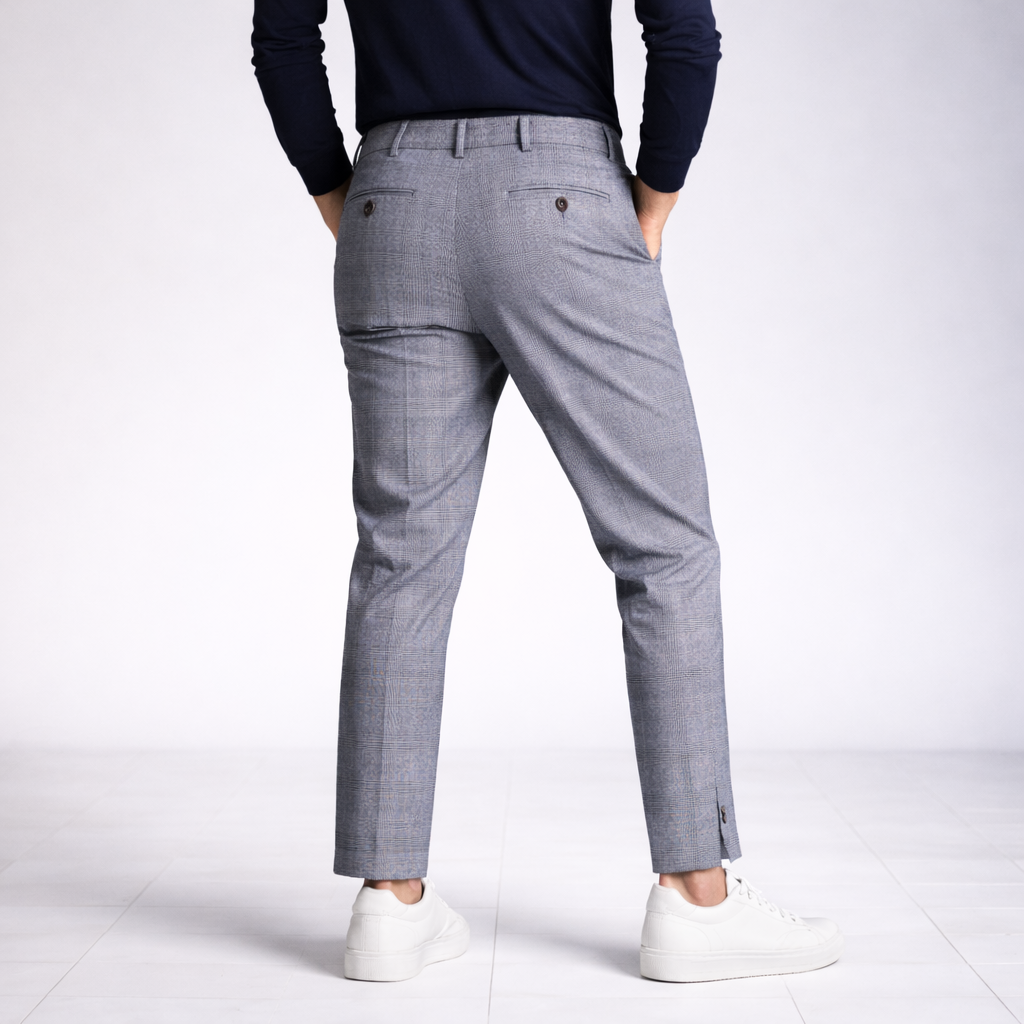 Adrian | Slim Check Pants